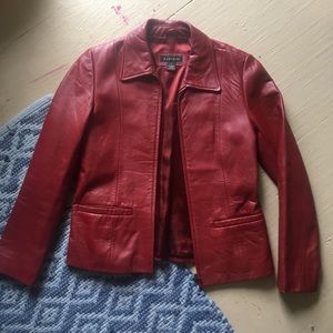 Red Leather Jacket